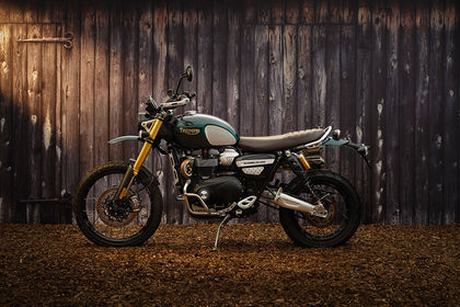 Triumph Scrambler 1200 Side Profile View (Left)