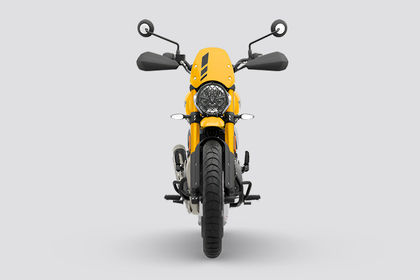 Triumph Scrambler 400 XC Front View
