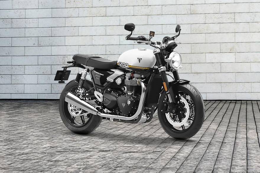Triumph Speed Twin 1200 फ्रंट राइट व्यू
