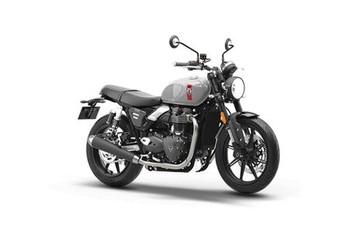 Triumph Speed Twin 900 Aluminium Silver Carnival Red Jet Black On