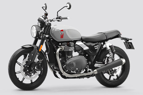 Triumph Speed Twin 900 Aluminium Silver Carnival Red Jet Black
