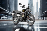 Scrambler 900 Icon Edition Sapphire Black Aluminium Silver