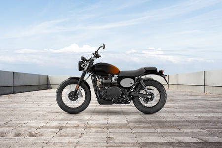 Triumph Scrambler 900 Left Side View