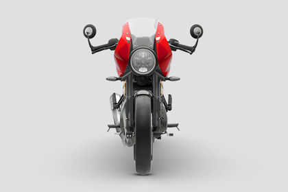 Triumph Thruxton 400 Front View Triumph Thruxton 400 Front View
