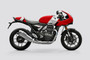 Triumph Thruxton 400 Side Profile View (Right)