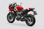 Triumph Thruxton 400 Rear Left Three Quarter View