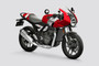 Triumph Thruxton 400 Front Right Quarter View