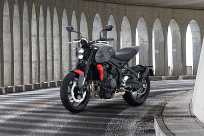 2024 ट्रायंफ ट्राइडेंट 660 Front Left Quarter View