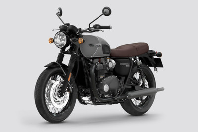 ट्रायंफ बोनेविल टी120 Front Left Quarter View