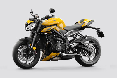 Triumph Street Triple 765 Front Left Quarter View