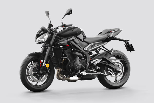 Triumph Street Triple 765 Front Left Quarter View