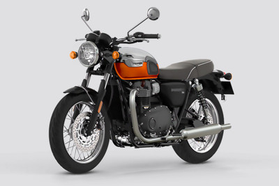 ट्रायंफ बोनेविल टी100 Front Left Quarter View