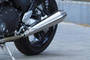 Triumph Thruxton Exhaust View