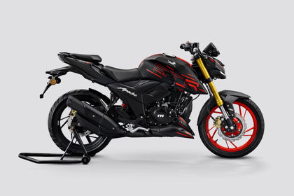 TVS Apache RTR 200 4V Side Profile View (Right)