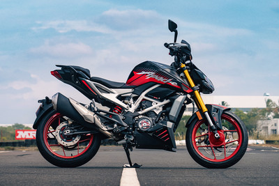 TVS Apache RTR 310 Side Profile View (Right)