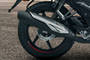 TVS Apache RTR 160 Rear Tyre View