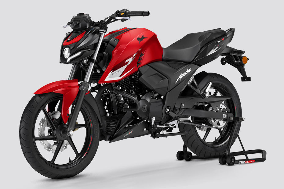 TVS Apache RTR 160 4V RM Disc (Black Edition) Model Price & Specs