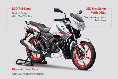 TVS Apache RTR 160 Design Highlights