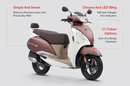 TVS Jupiter 125 Design Highlights TVS Jupiter 125 Design Highlights