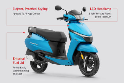 TVS Jupiter Design Highlights TVS Jupiter Design Highlights