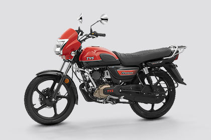 TVS Radeon Front Left Quarter View