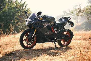 TVS Apache RR 310 Front Left View