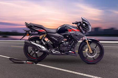 TVS Apache RTR 180 Right Side View