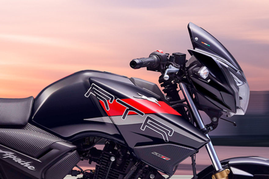 Apache Rtr 180 Abs Front View