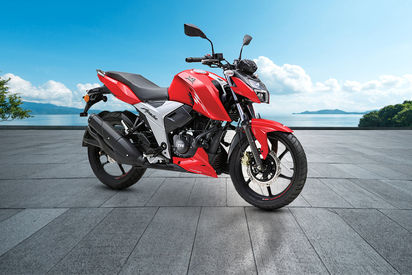 Tvs Apache Green Colour