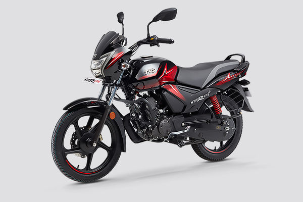 TVS Star City Plus Front Left Quarter View TVS Star City Plus Front Left Quarter View