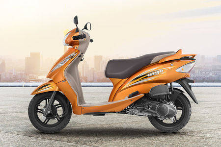 TVS Wego Left Side View