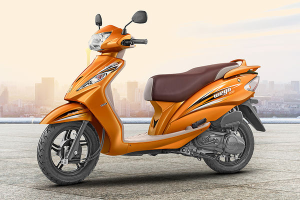 TVS Wego Front Left Quarter View