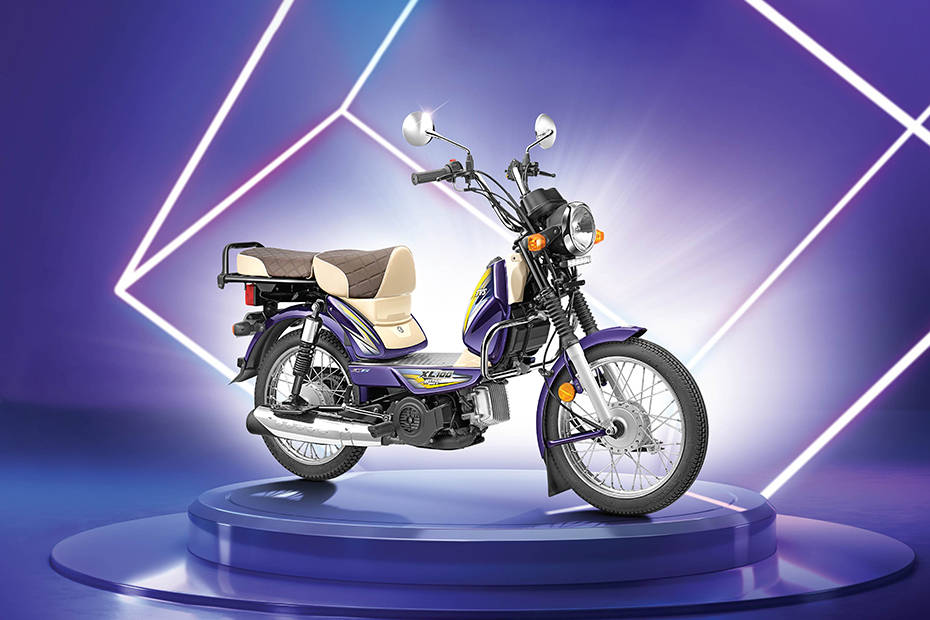 TVS XL100 Heavy Duty i Touch Start Win Edition Price, Images, Mileage,  Specs & Features