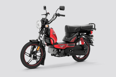 टीवीएस एक्सएल100 Front Left Quarter View
