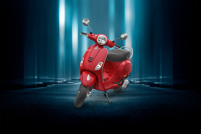 Vespa 150 Front Left Quarter View