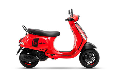 Rosso Red and Matte Black Rosso Red and Matte Black