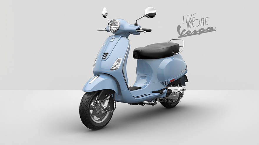 Vespa VXL 125 Rear Left View