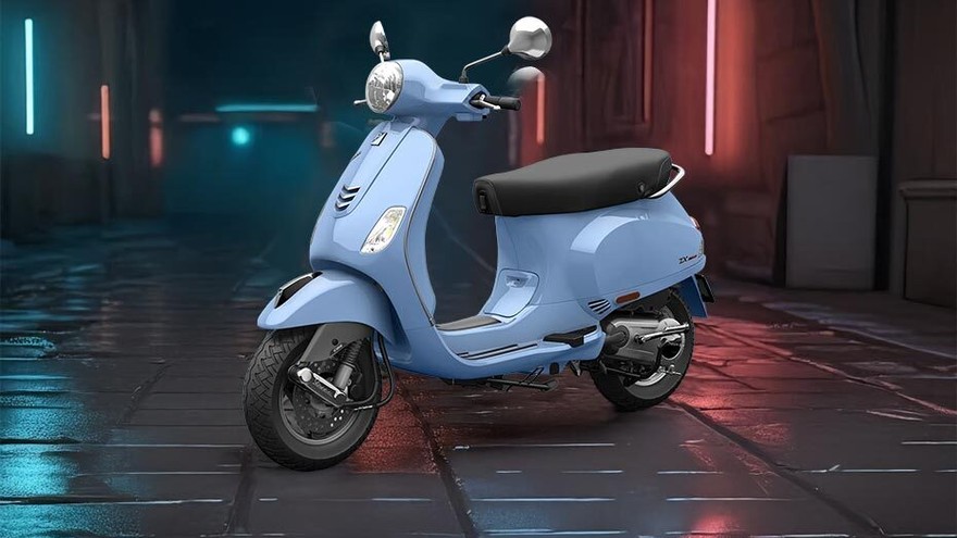 Vespa ZX Front Left Quarter View