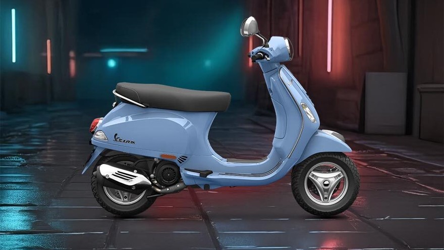 Vespa ZX Side Profile View (Right)