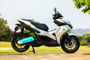 Yamaha Aerox-E Side Profile View (Right)
