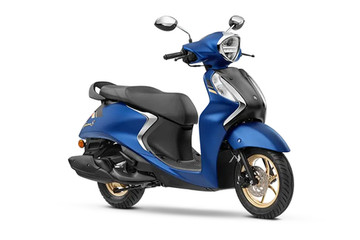 Yamaha Fascino 125 Fi Hybrid S Dark Matte Blue On road Price