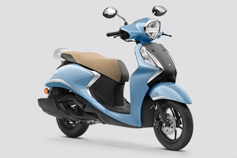 यामाहा फएसिनो 125 एफ आई हाइब्रिड Disc Cool Blue Metallic