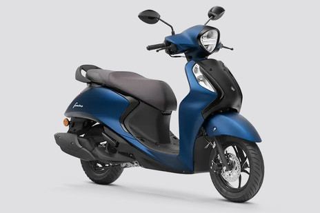 यामाहा फएसिनो 125 एफ आई हाइब्रिड Disc Dark Matte Blue