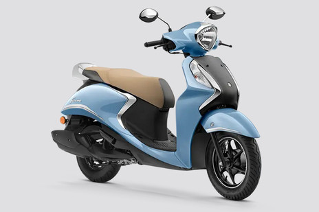यामाहा फएसिनो 125 एफ आई हाइब्रिड Drum Cool Blue Metallic