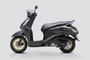 Yamaha Fascino 125 Fi Hybrid Side Profile View (Left)