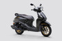 Yamaha Fascino 125 Fi Hybrid Front Right Quarter View
