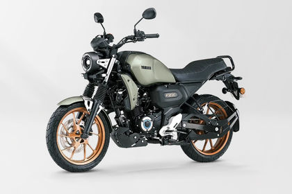 Yamaha FZ X Hybrid Front Left Quarter View