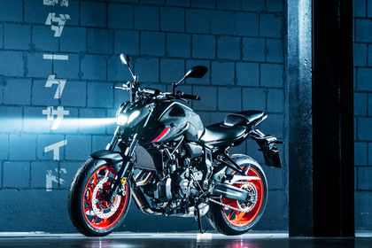 Yamaha MT-07 Front Left Quarter View Yamaha MT-07 Front Left Quarter View