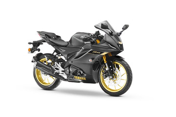 Bikes Yamaha R15 Black 2021 Yamaha R15 V4 Dark Knight On Road