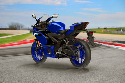 2026 Yamaha R3 Rear Left Three Quarter View